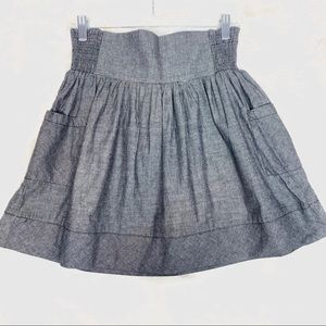 Women’s Skirt mini, 100% Cotton poof skirt